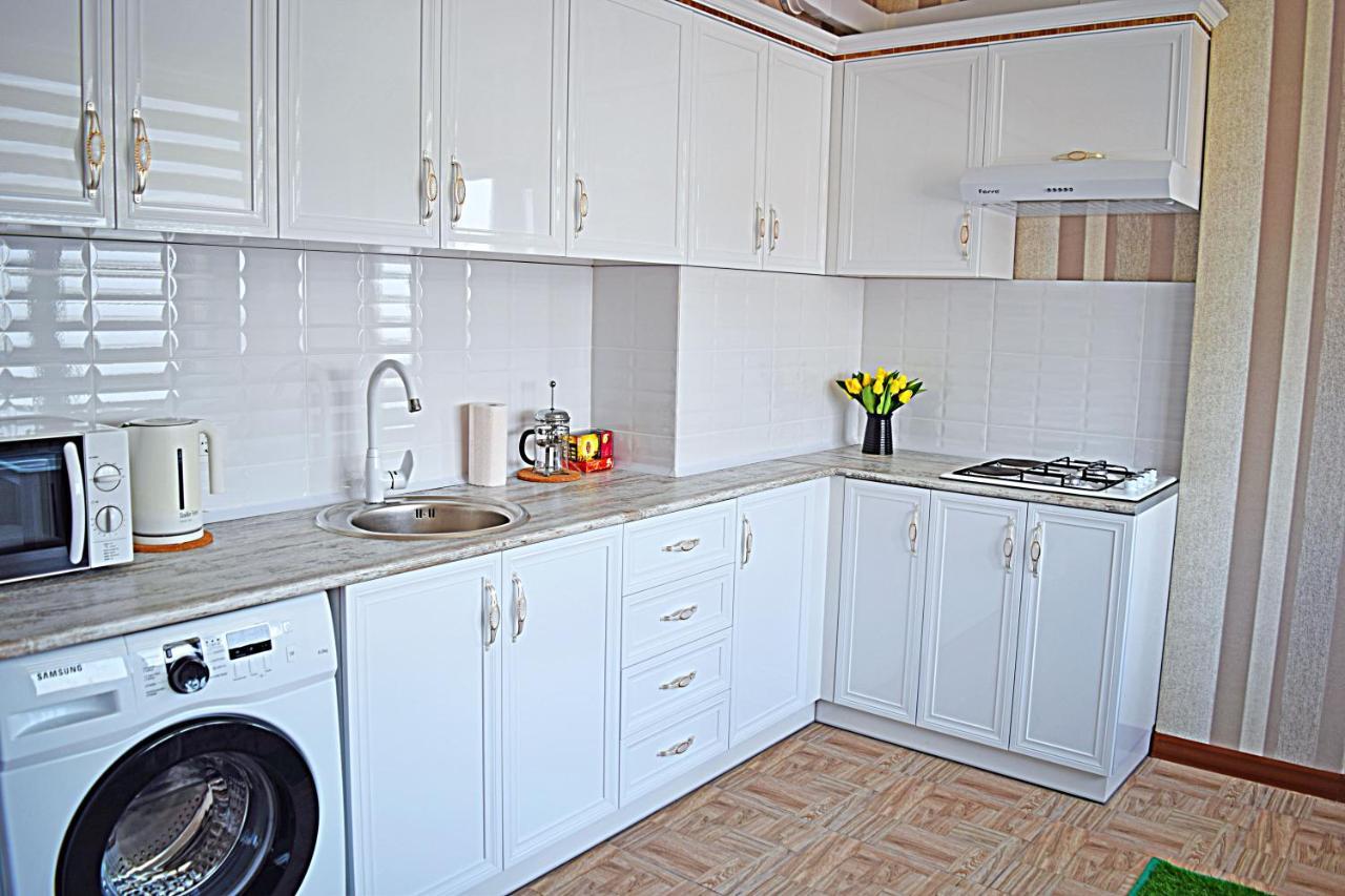Sunny Apartment With Mountain View 비슈케크 외부 사진